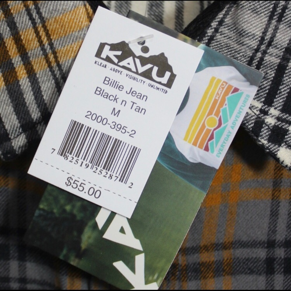 Kavu Billie Jean Black n Tan